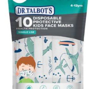 Dr. Talbots 10 Disposable Kid's Face Masks